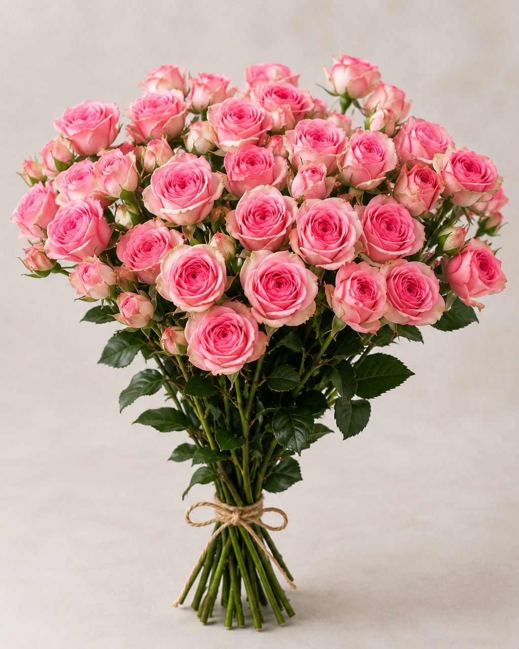 Dinara Pink Roses - 10 Stems