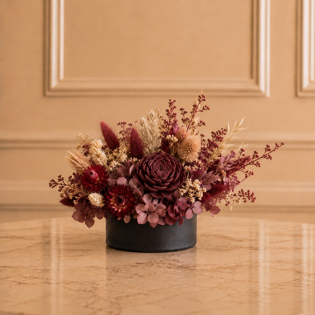 Bordeaux Posy Box